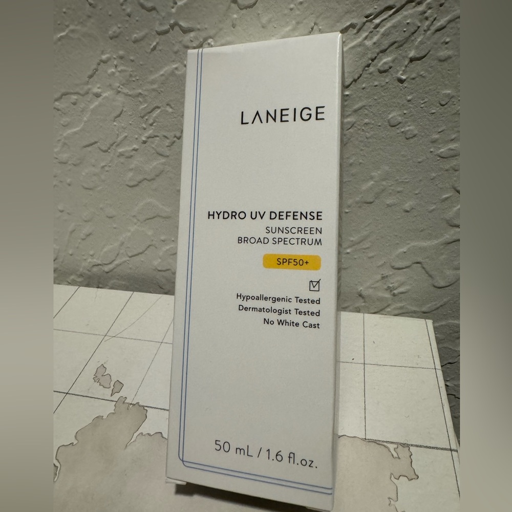 NWT LANEIGE Hydro UV Defense Sunscreen Broad Spectrum SPF 50+